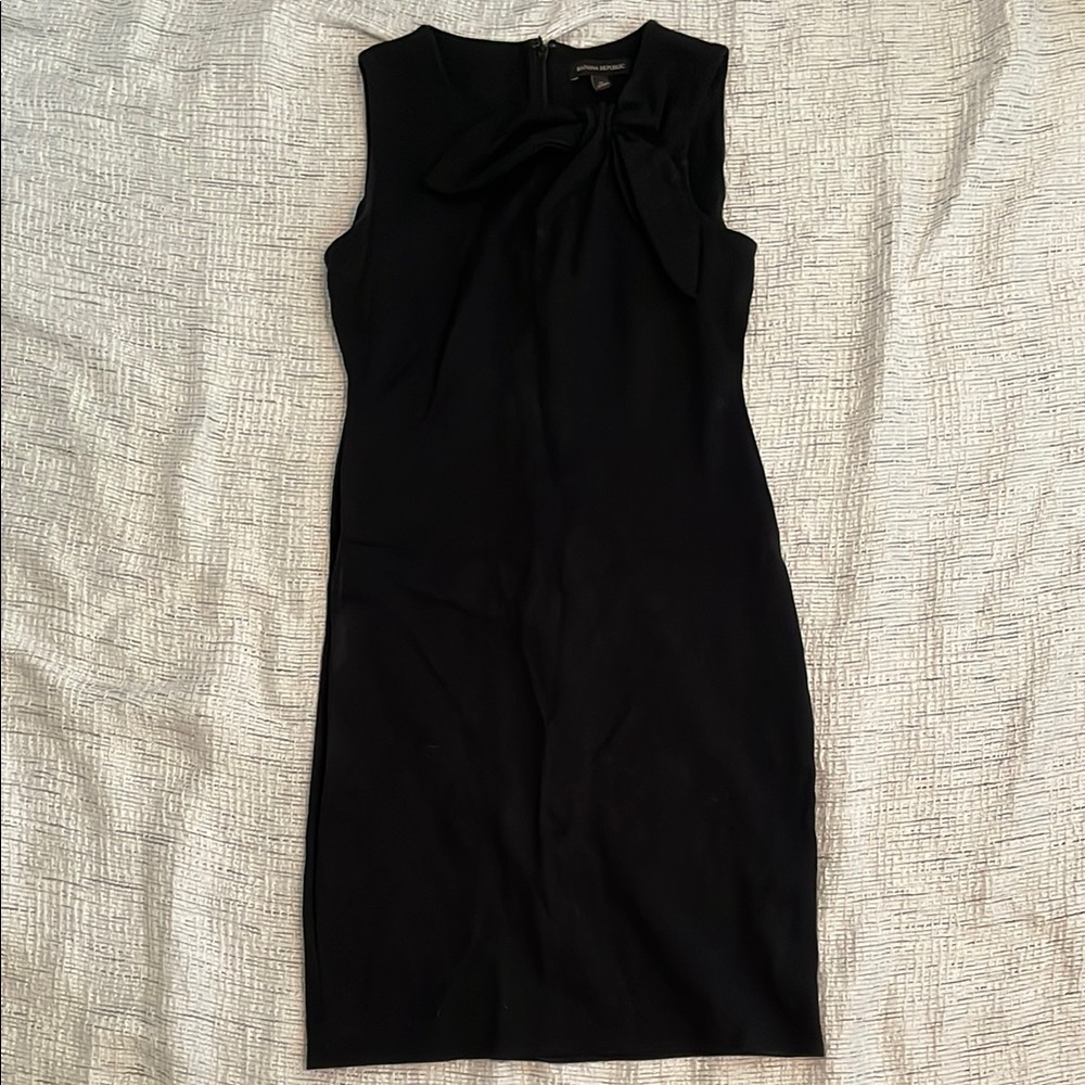 Banana Republic Black Midi Dress